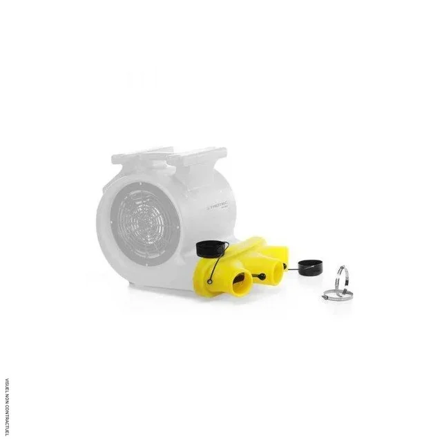 3-Way Adapter Ø100mm for Trotec TFV 30 S Dehumidifier - Air Duct Connector