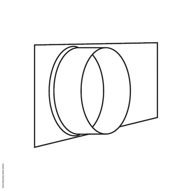 Adattatore uscita laterale FARM115 50 cm SOVELOR-DANTHERM