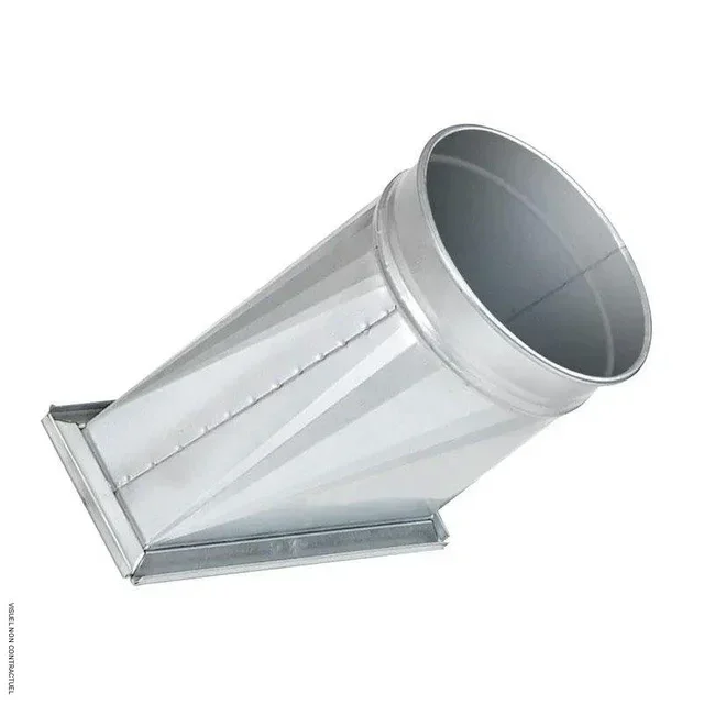 Adaptateur gaine Ø200mm climatiseur PortaTemp 4500 S Trotec