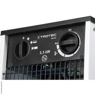 Aquecedor Elétrico de Parede Trotec TDS 20 - Aquecimento Profissional 2kW