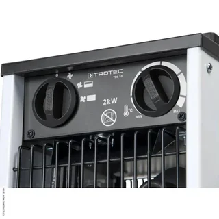 Trotec TDS 10 Elektroheizgebläse - 2kW Professionelle Kompaktheizung