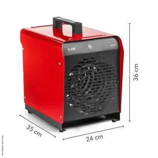 Mobiler Elektroheizer TDS 29 E Trotec - Bauheizung Werkhalle Lagerheizung