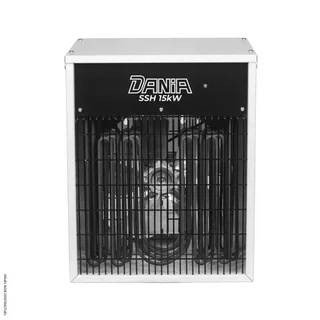 Wall-mounted air heater 15kW three-phase 400V DANIA SSH15 INELCO - Silent industrial heating