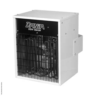 Wall-mounted air heater 15kW three-phase 400V DANIA SSH15 INELCO - Silent industrial heating