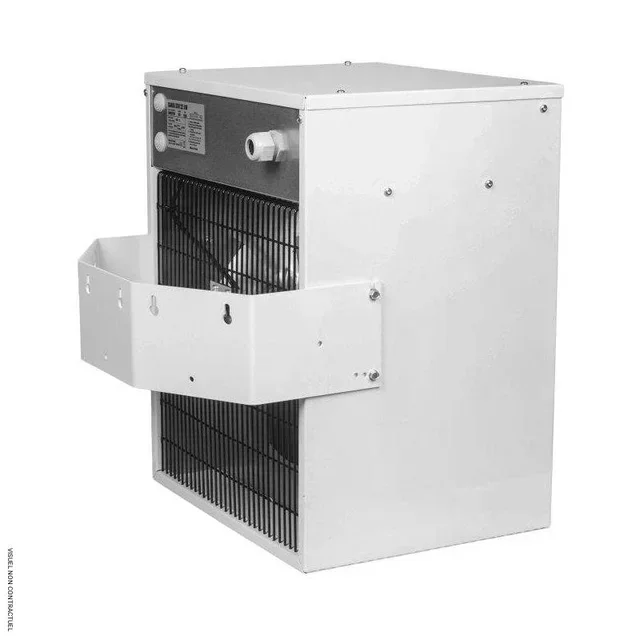 Wandmontierter Luftheizer 22kW Drehstrom DANIA SSH22 INELCO mit THP Thermostat