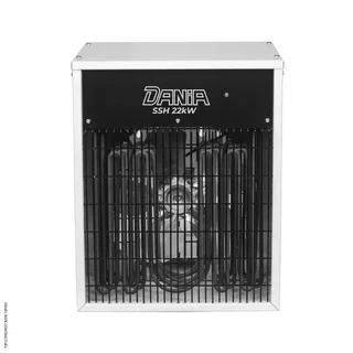 Wandmontierter Luftheizer 22kW Drehstrom DANIA SSH22 INELCO mit THP Thermostat