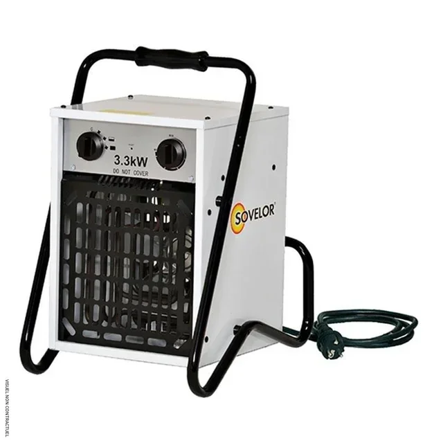 Tragbarer Elektroheizlüfter B33 230V SOVELOR - Mobile elektrische Heizung