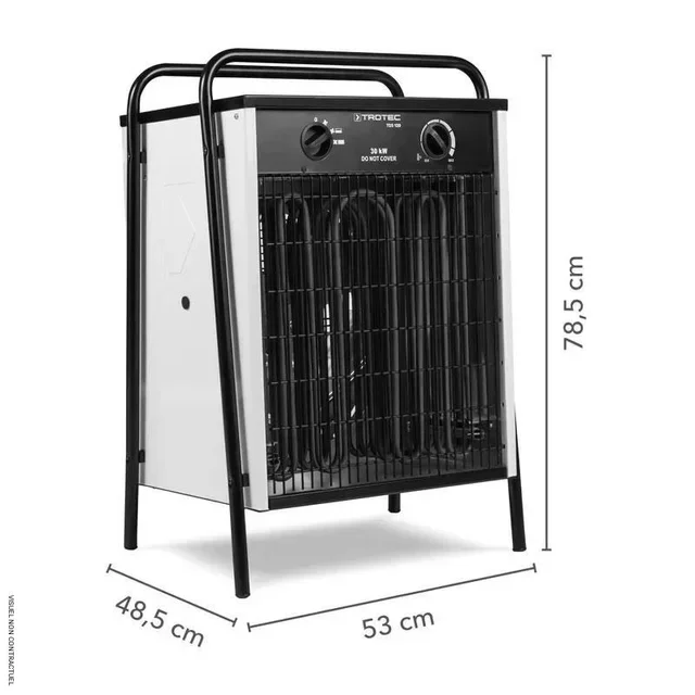 3-Phase Electric Heater 30kW TDS 120 Trotec - Industrial Heating