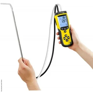 TA400 TROTEC Anemometer Pitot Tube Calibration Certificate Wind Speed Meter Air Flow Measurement