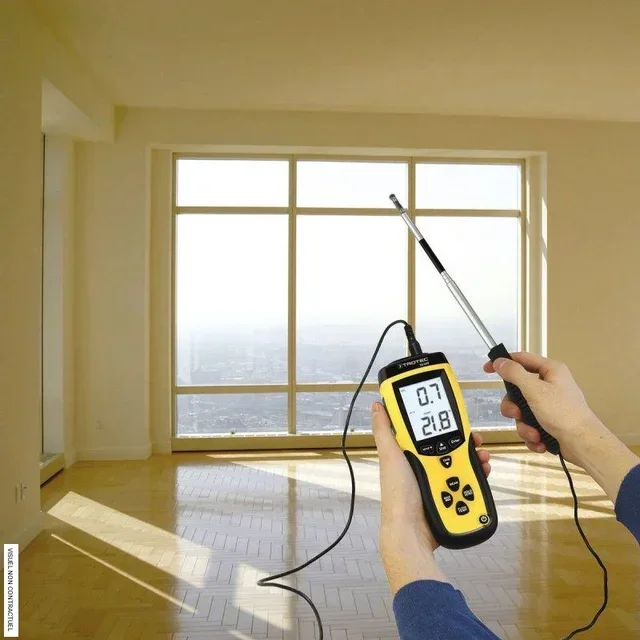 TA300 TROTEC Thermo-Anemometer Teleskopsonde 1m Luftstrommessung