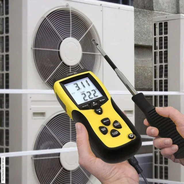 TA300 TROTEC Thermo-Anemometer Teleskopsonde 1m Luftstrommessung
