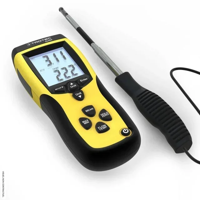 Anémomètre thermique TA300 TROTEC sonde télescopique 1m mesure flux air