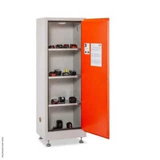 Armoire anti-feu CEMO FMplus L stockage batteries lithium sécurisé