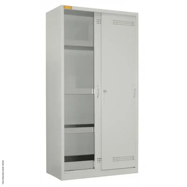 Armoire sécurité CEMO 10/20 portes coulissantes produits chimiques phytosanitaires