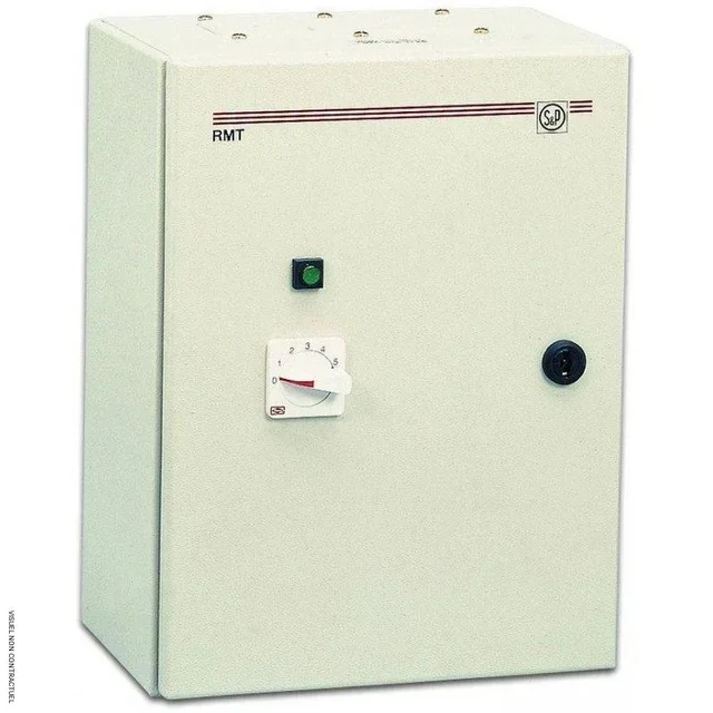 Autotransformador trifásico RMT-2.5 S&P 2.5A IP54 5 posições