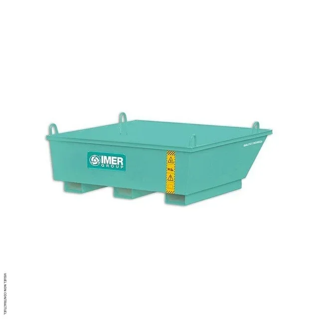 Caçamba de Argamassa Imer M-50 500L 4 Anéis de Elevação Obra