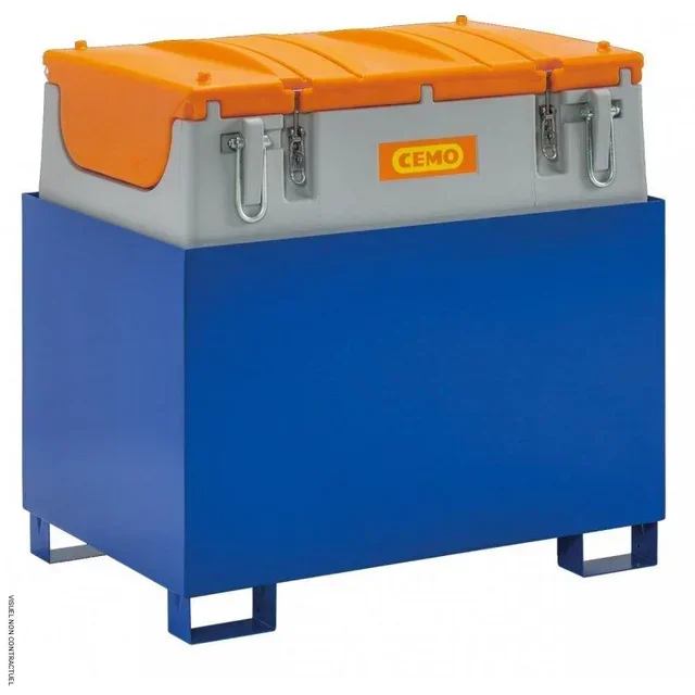 Bac de rétention acier 640L Easy Mobil 620 ADR CEMO sans caillebotis