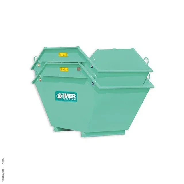 Industrielle Kiste 1T Gabeltaschen CR IMER - 1000 kg Ultra-Resistente Lagerbehälter