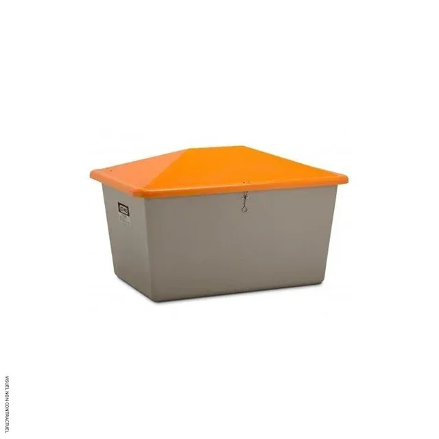 Bac PFV 550L CEMO sans écoulement - Stockage sel et sable
