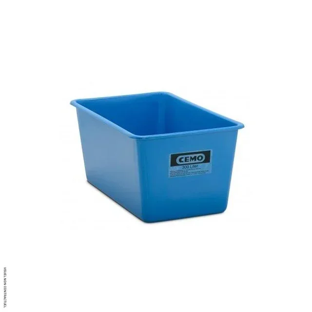 300L CEMO blaue Auffangwanne - Lagerung von Ölen und Chemikalien