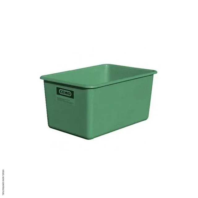 Vasca di contenimento PFV verde 200L bassa CEMO - Stoccaggio sicuro oli e prodotti chimici