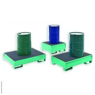 4 Fass 200L Auffangwanne VEF-4 IMER - Sichere Lagerung