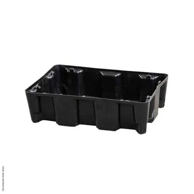 Bac rétention modulaire CEMO 25L PEHD sans caillebotis