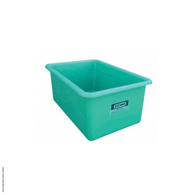 Vasca di Contenimento PFV 550L Verde CEMO - Stoccaggio Oli e Prodotti Chimici