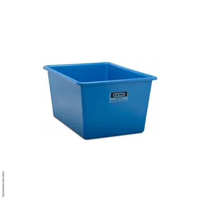 Blauer PFV Auffangwannen 1100L CEMO - Lagerung von Ölen und Chemikalien