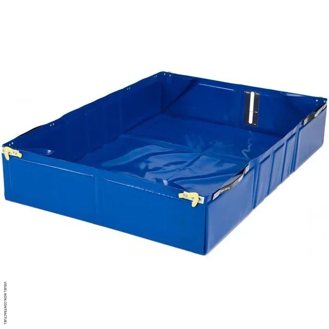 Bac rétention souple CEMO 8/12 pour 2 à 4 fûts - PES/PVC