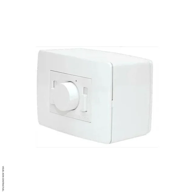 Wall-mounted 5-speed control unit Vortice Nordik white