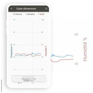 Connected WineMaster Wine Cellar Temperature and Humidity Control Unit