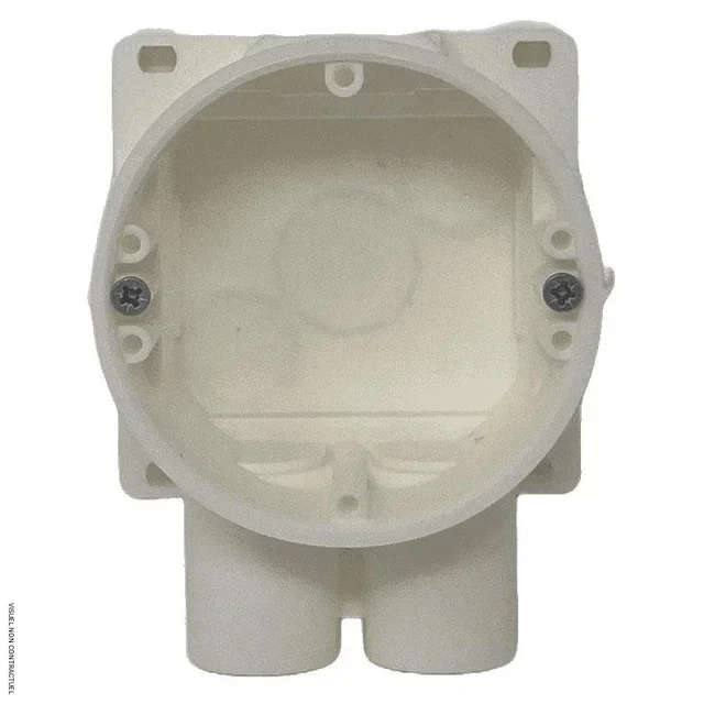 Boîtier encastrable mural thermostat HEATCOM maçonnerie pierre