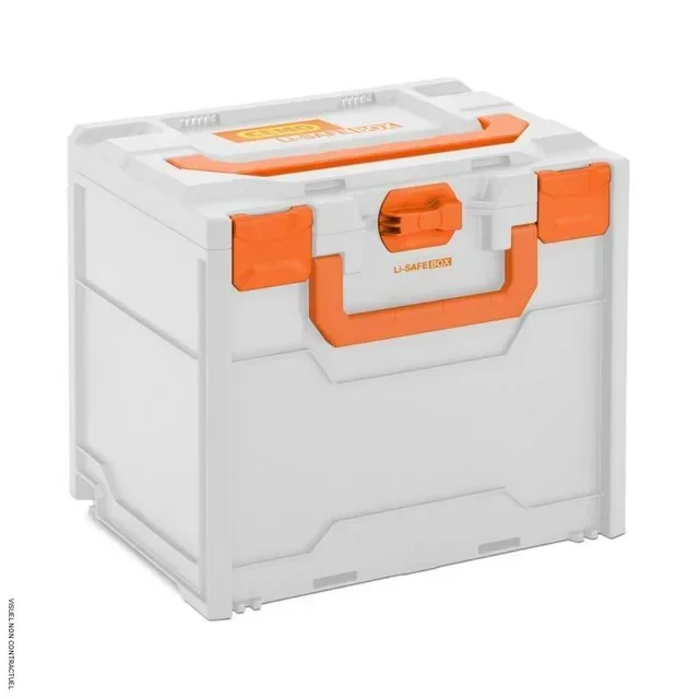 Box anti-feu batteries Li-Safe 3-S ADR CEMO PEHD empilable 5-6 kg