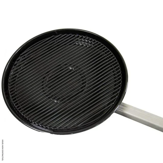 Bras barbecue articulé inox pour four Vésuve Vulcano 38cm