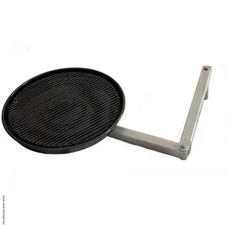 Bras barbecue articulé inox pour four Vésuve Vulcano 38cm