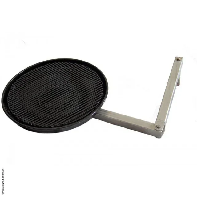 Bras barbecue articulé inox pour four Vésuve Vulcano 38cm