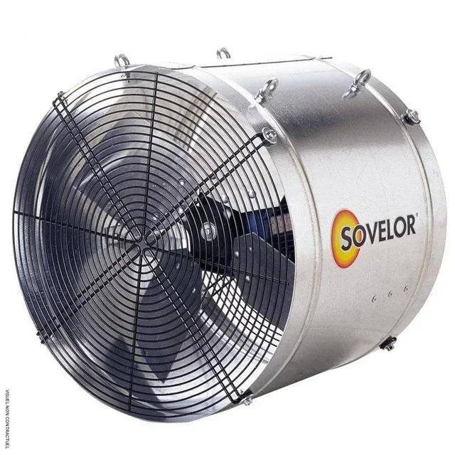 Brasseur d'air suspendu V470 Sovelor pour serre et tunnel agricole