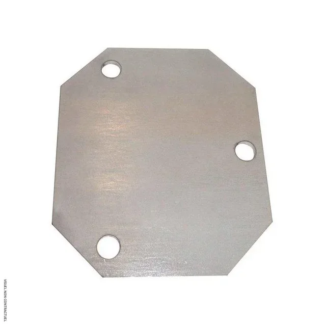 Bride borgne inox CEMO fermeture cuve 1800L+ étanchéité industrielle