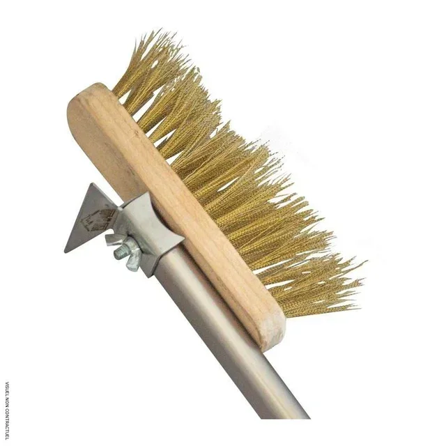 Brosse pierre four pizza laiton VULCANO
