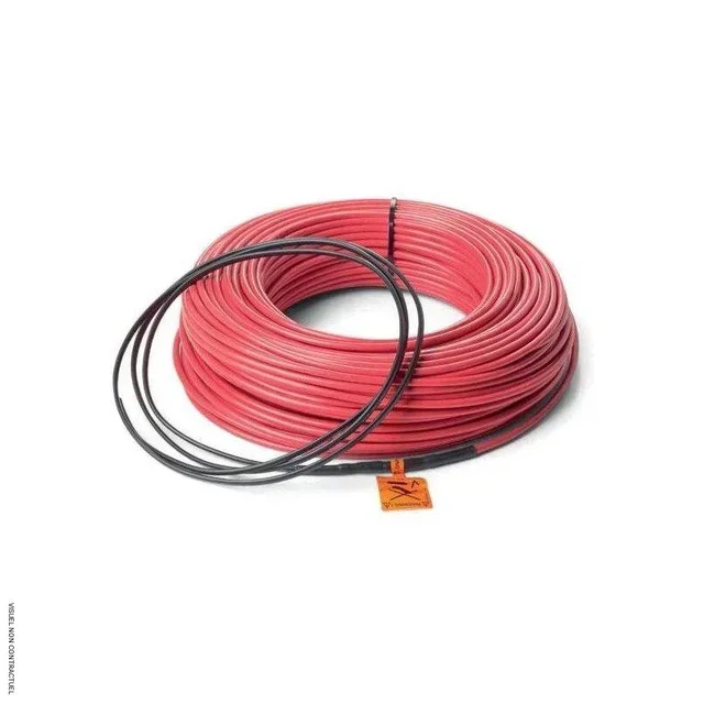 Câble chauffant Heatcom 18W/m 6m sol béton chape