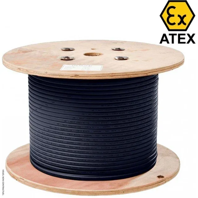 Câble chauffant ATEX autorégulant anti-gel Heatcom zones dangereuses