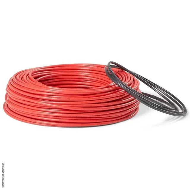 Câble chauffant HEATCOM 20W/m Ø6mm 115m béton - Plancher chauffant électrique