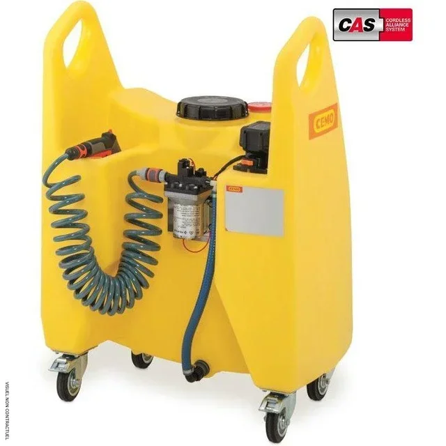 Carrinho de rega móvel AQUA 130 CEMO - Bomba 18V sem bateria