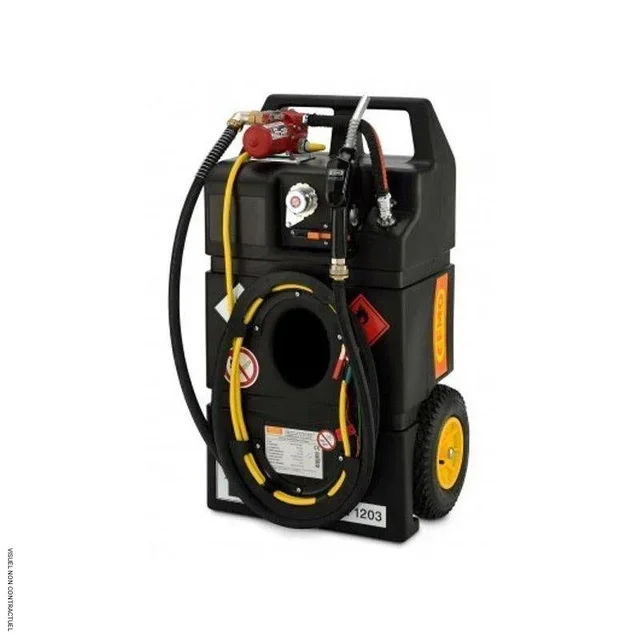 95L ADR Petrol Caddy 12V Pump CEMO - Professional Mobile Explosion-Proof Refueling Unit