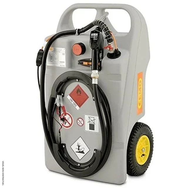 Diesel Betankungswagen 100L CEMO Centri SP30 Pumpe 12V GNR Kraftstofftank