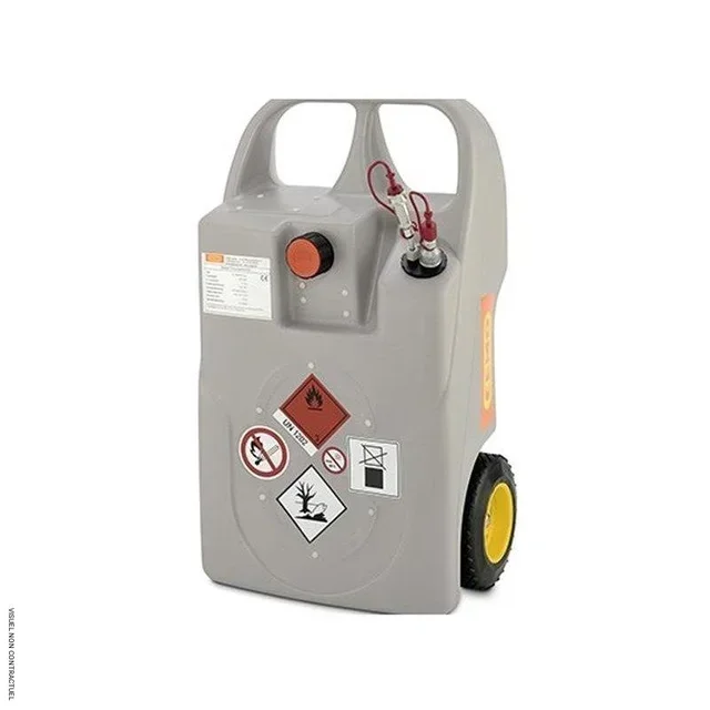 Carrinho tanque 60L gasóleo GNR CEMO gerador com pistola automática