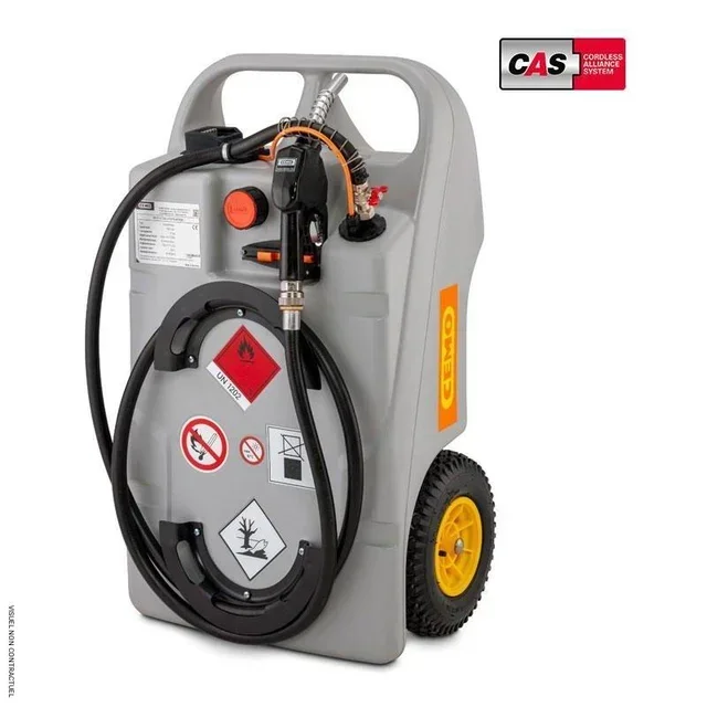 60L Diesel Refueling Caddy CEMO Centri SP30 12V without battery