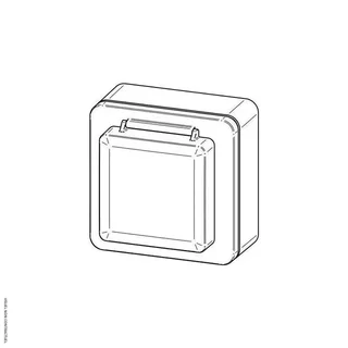 Cadre étanche IP44 pour thermostat TAP16R TEP44 FRICO