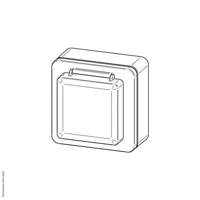 Cadre étanche IP44 pour thermostat TAP16R TEP44 FRICO